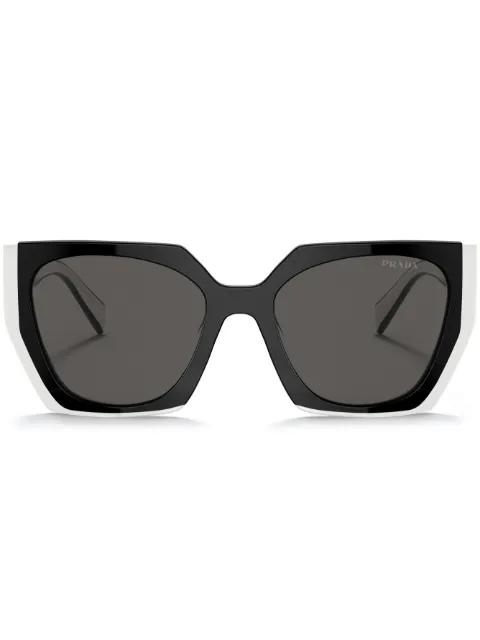 Prada Eyewear butterfly-frame sunglasses Black SPR15W09Q5S0