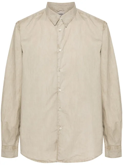 ASPESI long-sleeve cotton shirt Neutrals S4ACE29E030NT