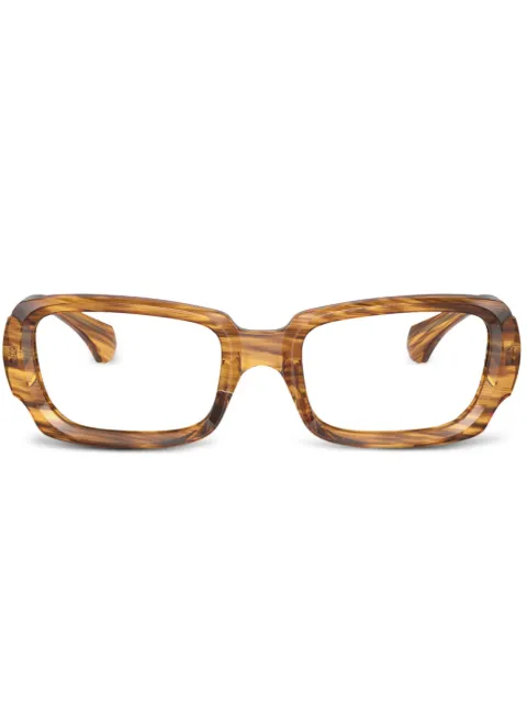 Alain Mikli rectangle-frame sunglasses Brown A05504004M4