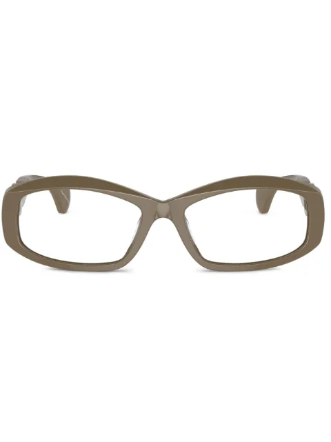 Alain Mikli rectangle-frame sunglasses Green 0A05502