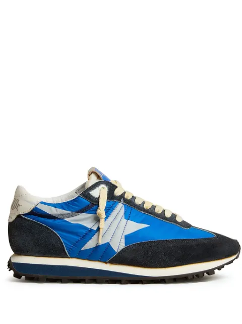 Golden Goose Marathon star-print sneakers Blue GMF00683F005463