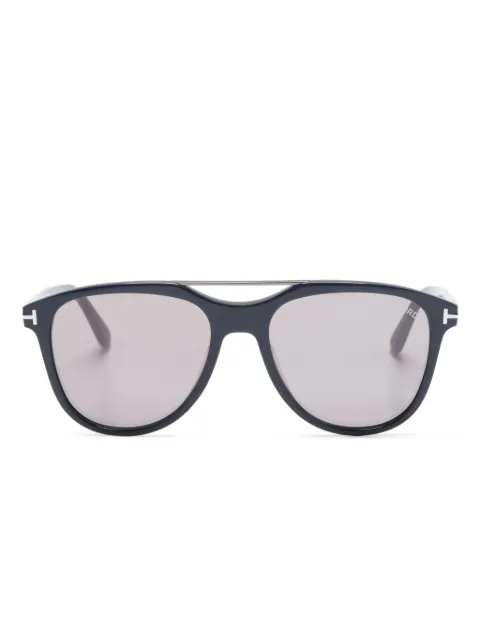 TOM FORD Eyewear Damian pilot-frame sunglasses Blue TF1098
