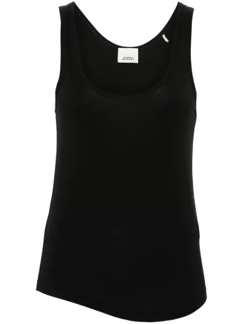 ISABEL MARANT Malia jersey tank top Black TS0205FBB2N01I