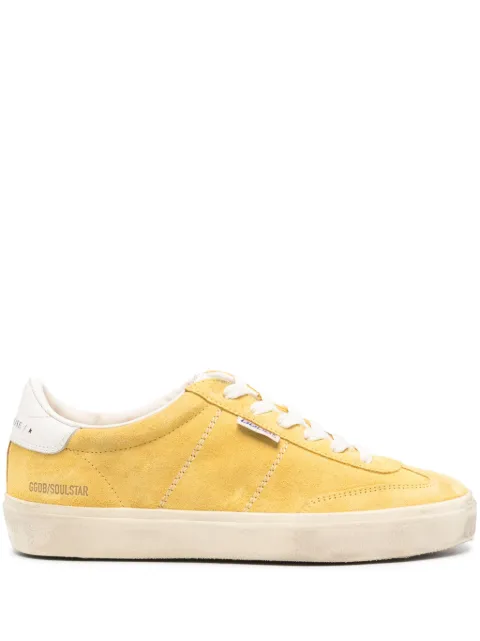 Golden Goose Soul Star suede sneakers Yellow GWF00464F005047