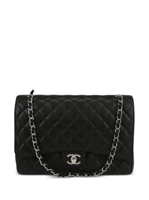 CHANEL Pre-Owned 2014 Jumbo Double Flap shoulder bag Black 399949