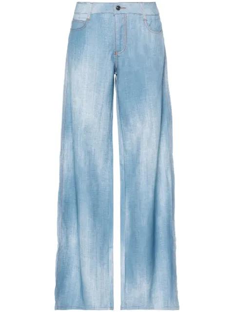 Ermanno Scervino Maroccain straight trousers Blue D447P767EMY