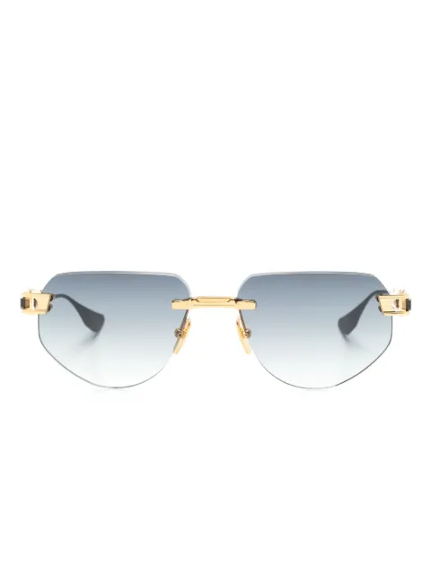 Dita Eyewear Grand-Imperyn geometric-frame sunglasses Grey DTS164A01