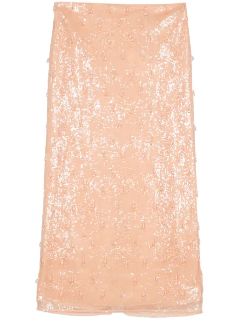 SIMKHAI Finnegan maxi skirt Neutrals 2243013S