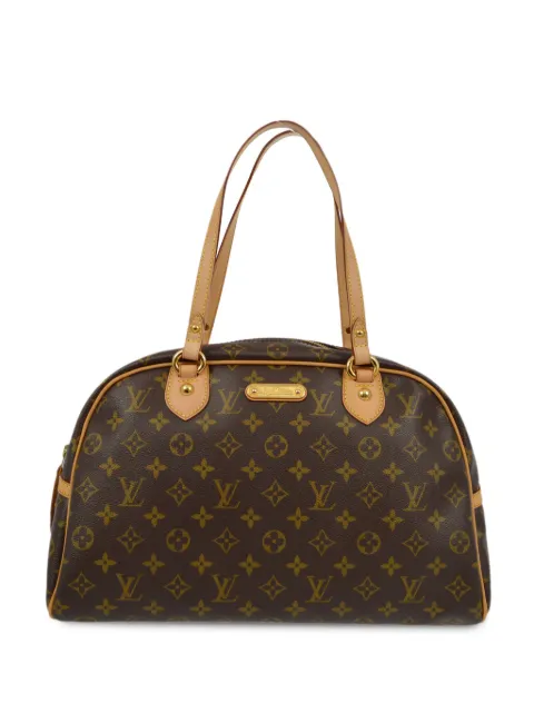 Louis Vuitton Pre-Owned 2011 Montorgueil GM shoulder bag Brown M95566