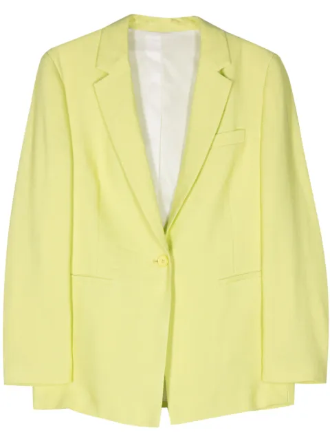 Christian Wijnants Jinja single-breasted blazer Green JINJA7634