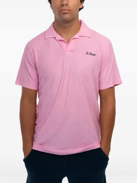 MC2 Saint Barth short-sleeved polo shirt Pink JEREMYTERRYSB