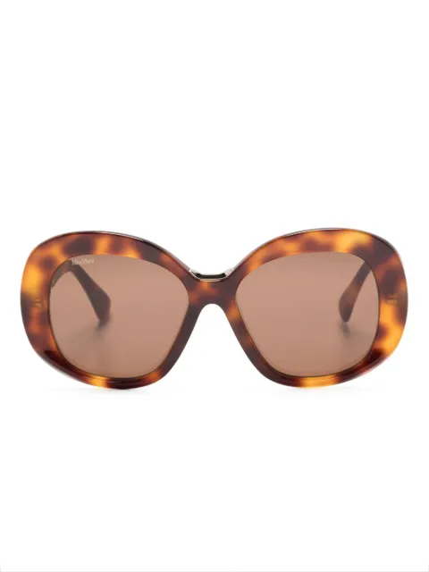 Max Mara Eyewear Edna oversize-frame sunglasses Brown MM0087