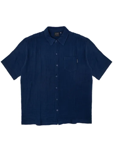 Daily Paper Enzi seersucker cotton shirt Blue 2411134