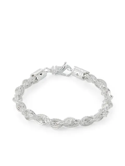 Emanuele Bicocchi rope-chain silver bracelet Silver RTB3W