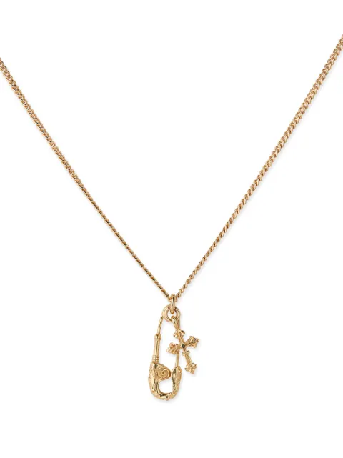 Emanuele Bicocchi gold-plated silver pendant necklace Gold SNPC4G