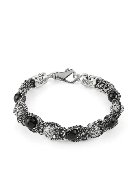 Emanuele Bicocchi Arabesque Shamballa silver bracelet Silver SHBR31N