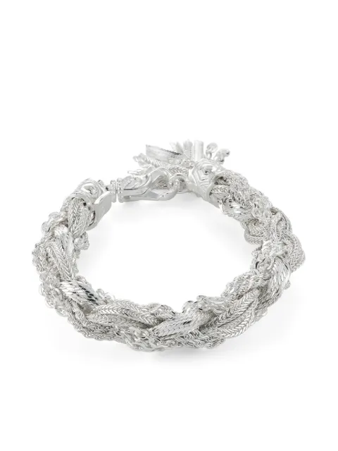 Emanuele Bicocchi rope-chain silver bracelet Silver RTB1W