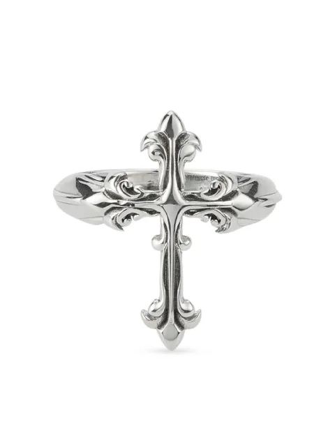 Emanuele Bicocchi Fleury cross statement ring Silver SFCA1