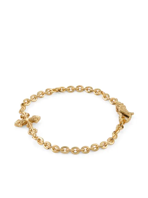 Emanuele Bicocchi Avelli cross bracelet Gold SFCB4G