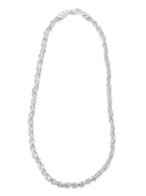 Emanuele Bicocchi rope-chain silver necklace Silver RTN2W