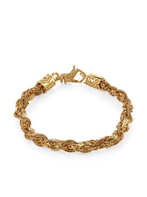 Emanuele Bicocchi rope-chain silver bracelet Gold RTB3G