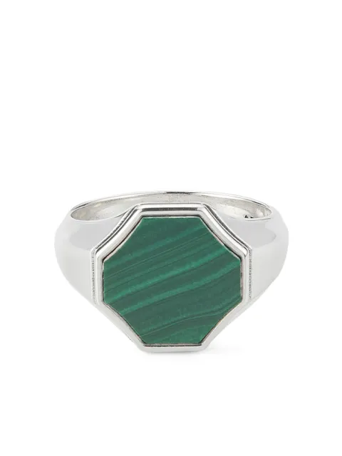 Emanuele Bicocchi Hex signet ring Silver EA5V