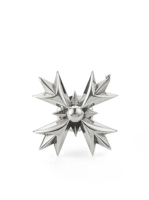Emanuele Bicocchi Crest stud earring Silver MLE2
