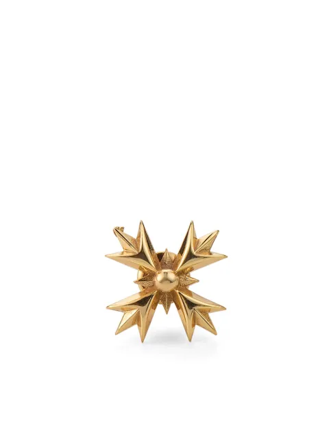 Emanuele Bicocchi Crest gold-plated earring Gold MLE2G