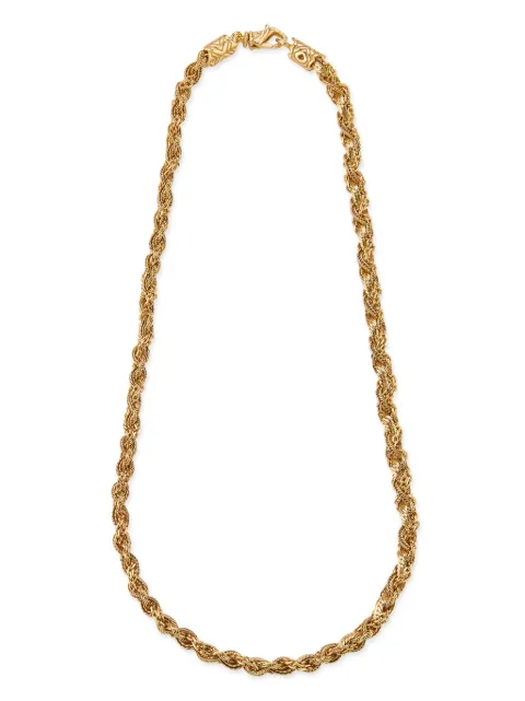 Emanuele Bicocchi rope-chain sterling-silver necklace Gold RTN2G