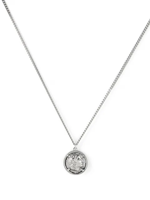 Emanuele Bicocchi Caesar Coin sterling-silver necklace Silver CNP12