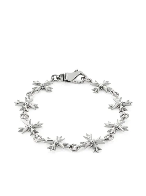 Emanuele Bicocchi Crest-chain bracelet Silver MLB1