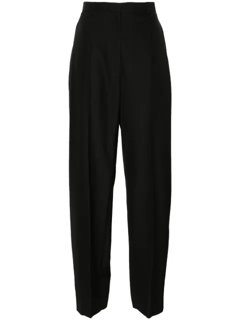 Alexander Wang slit-detail tapered trousers Black 1WC2244730