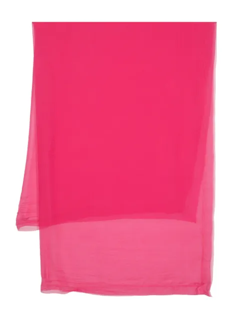 Faliero Sarti sheer silk scarf Pink 0408BEAUTIFUL