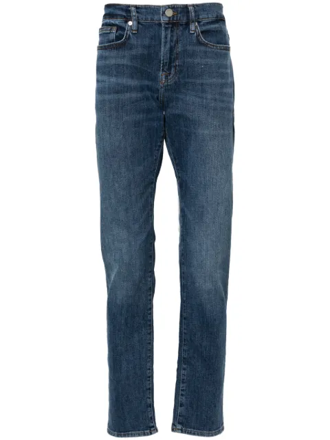 FRAME L'Homme mid-rise slim-fit jeans Blue LMH0467