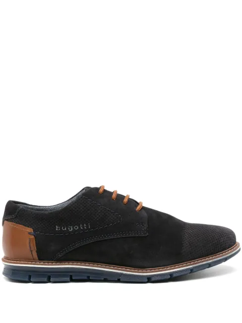 Bugatti Simone panelled boat shoes Blue 3319711K1400