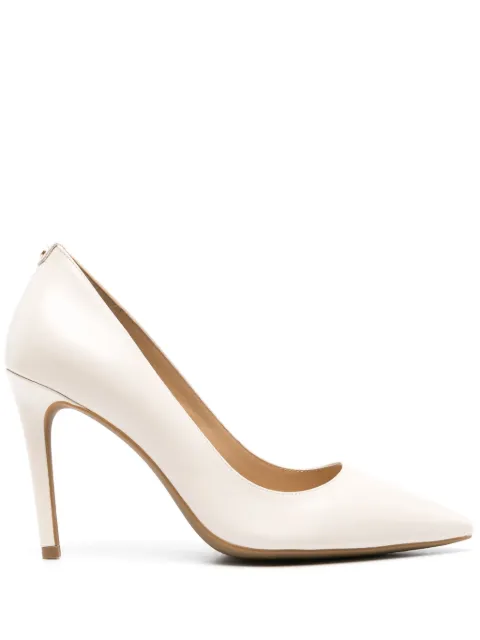 Michael Michael Kors pointed-toe leather pumps Neutrals 40R4HNHP1L289