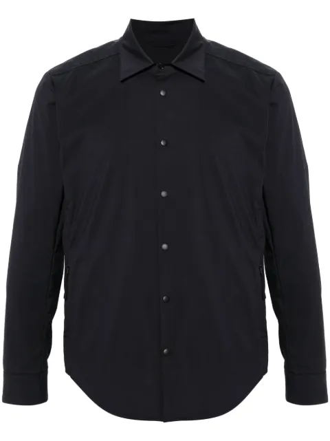 ASPESI pocket-detailed poplin shirt Blue CE17P076
