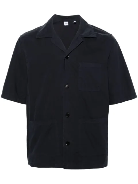 ASPESI camp-collar cotton shirt Blue CE18G329