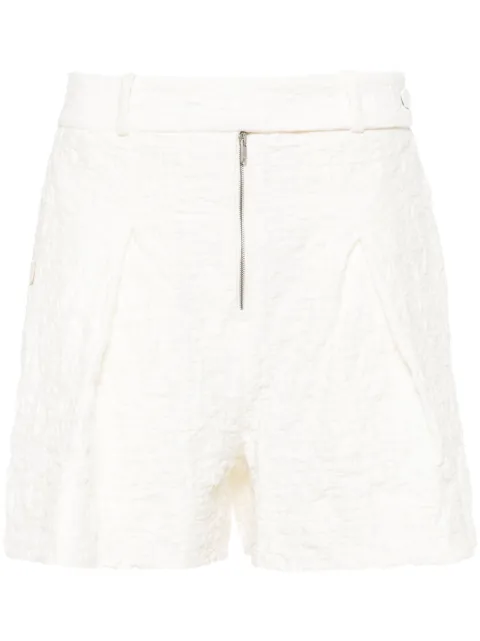 Jil Sander belt-loops shorts Neutrals J02MU0108J20138