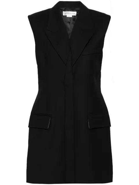 Victoria Beckham sleeveless tailored minidress Black 1224WDR005544AD
