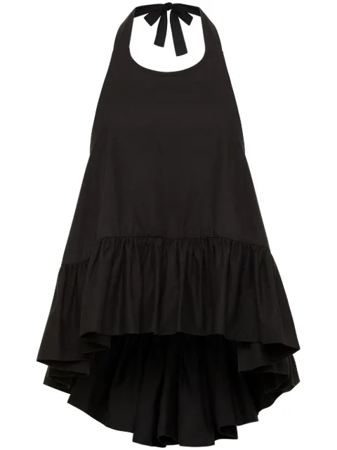 AZEEZA Winston cotton blouse Black WINSTONTOPPOPBLK