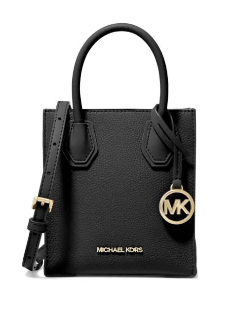 Michael Michael Kors small Mercer leather tote bag Black 35S1GM9T0L