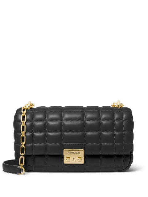 Michael Kors Tribeca quilted leather shoulder bag Black 30R4G2RL7L