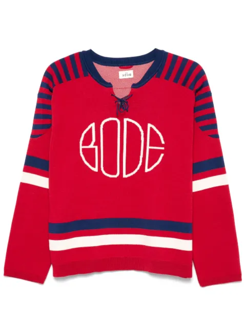 BODE Rink sweater Red MRF24KT013