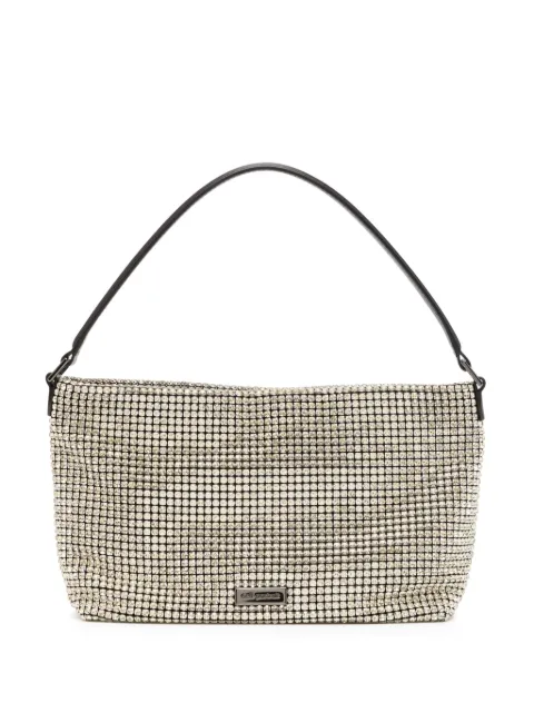 Self-Portrait medium chainmail shoulder bag Silver SS24302CH