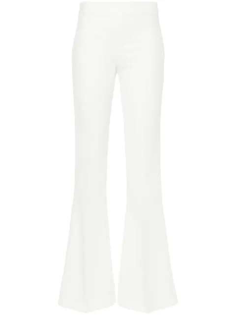 Blanca Vita Paola cady flared trousers White PAOLA0224