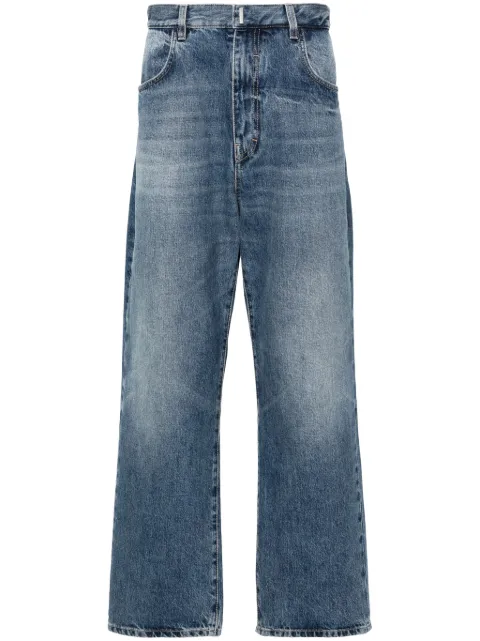 Givenchy mid-rise straight-leg jeans Blue BM51E35Y99