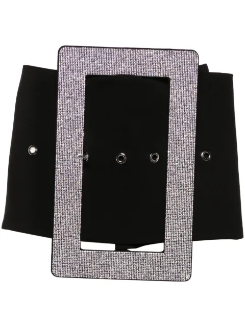 Giuseppe Di Morabito buckle-detailed mini skirt Black 02SSSK11602303