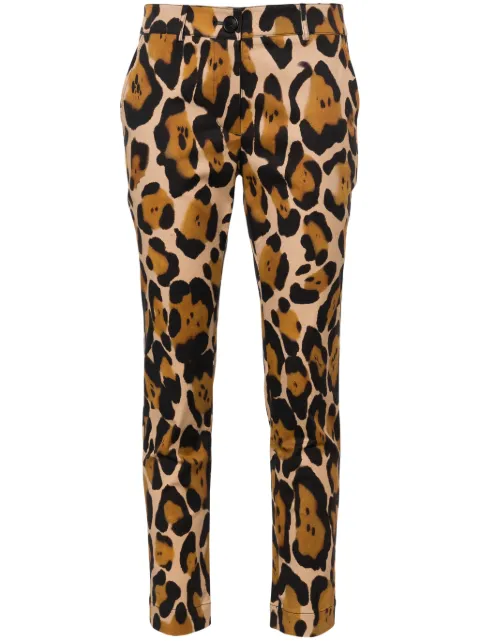 Vivienne Westwood Pre-Owned 2017 - 2018 high-waist cropped trousers Neutrals VIWE600KU