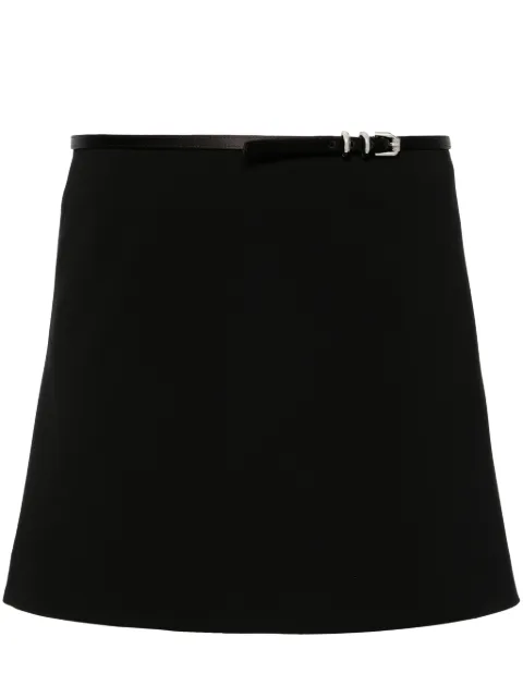 Givenchy belted wrap miniskirt Black BW40U114N6